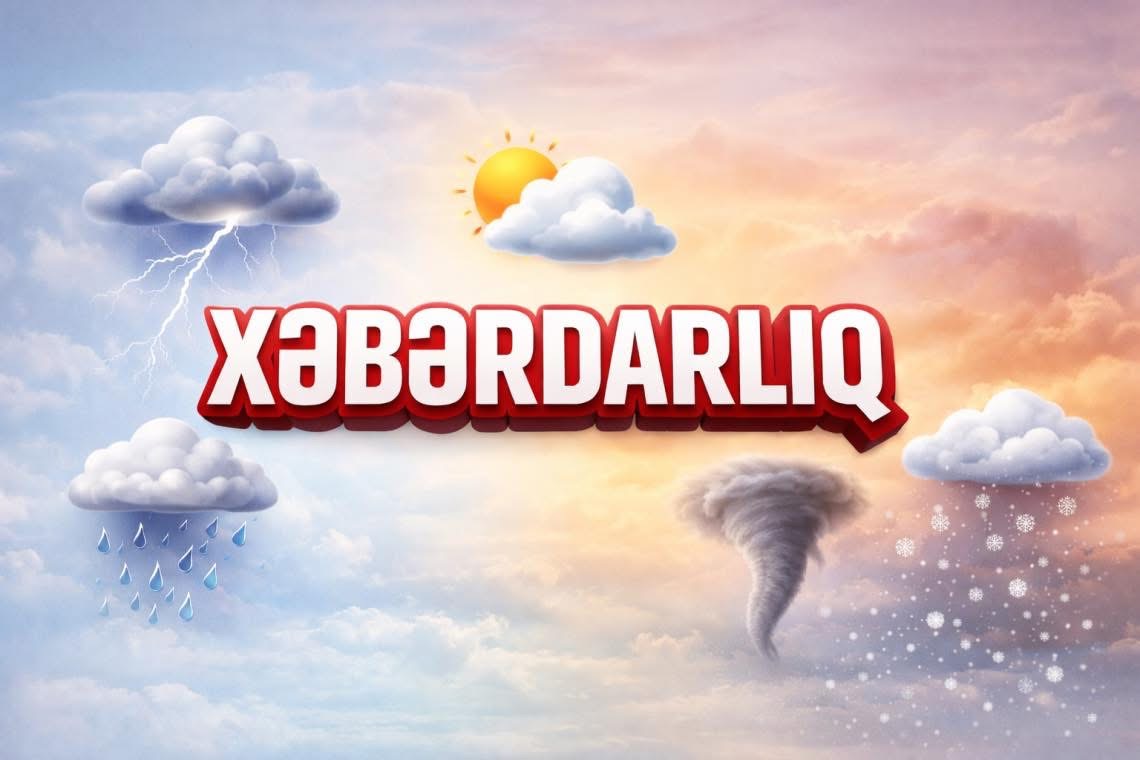 Sabahdan havanın temperaturu 5 dərəcə enəcək