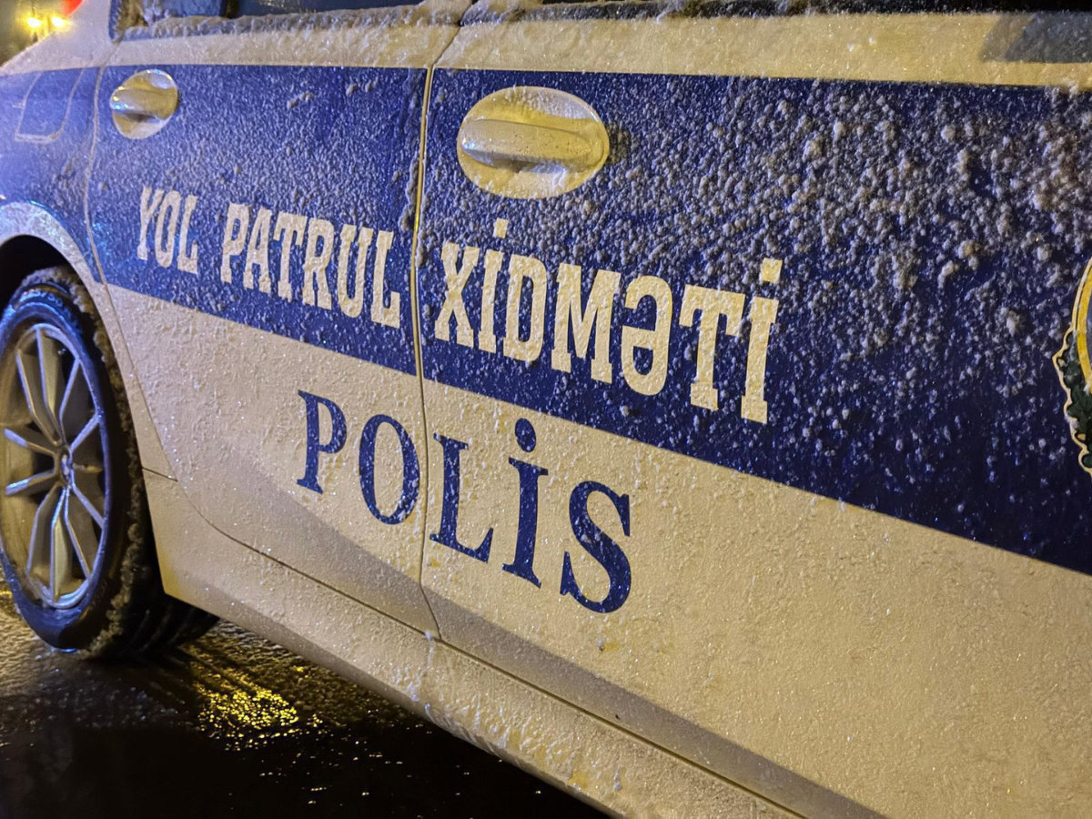DYP əlverişsiz hava şəraiti ilə bağlı sürücülərə müraciət edib