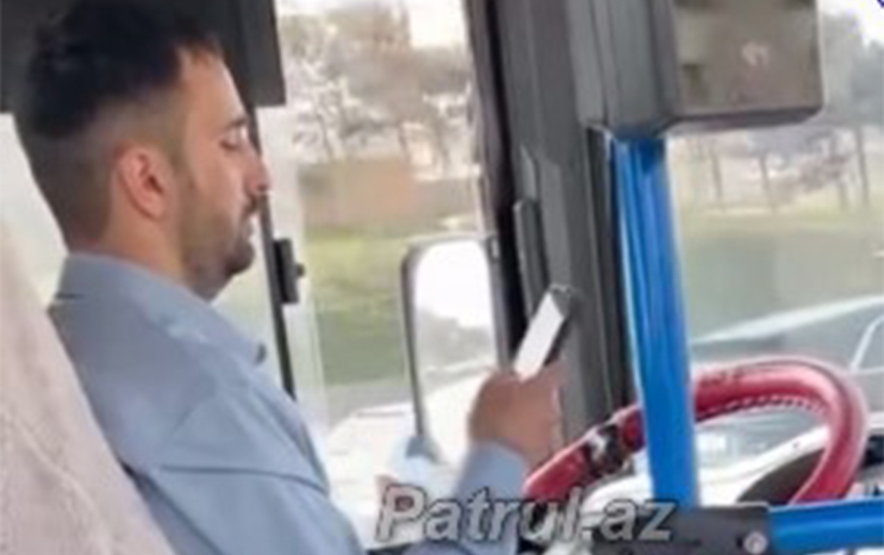 170 saylı avtobusun sürücüsünə töhmət verildi