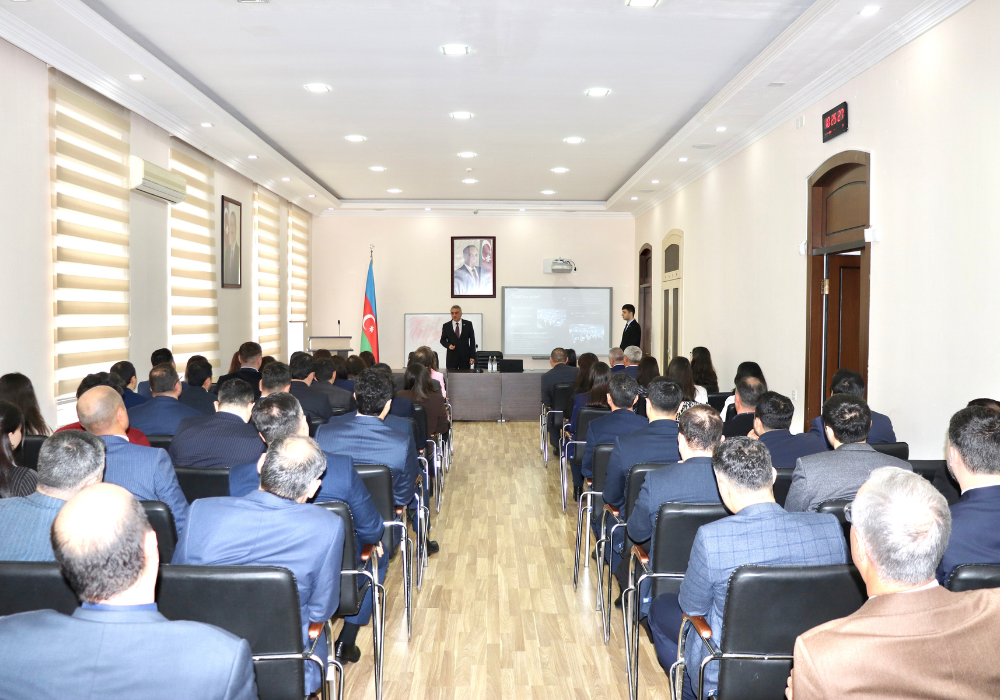 Ədliyyə Akademiyasında vəkilliyə namizədlərin icbari təlimi başlayıb - FOTO