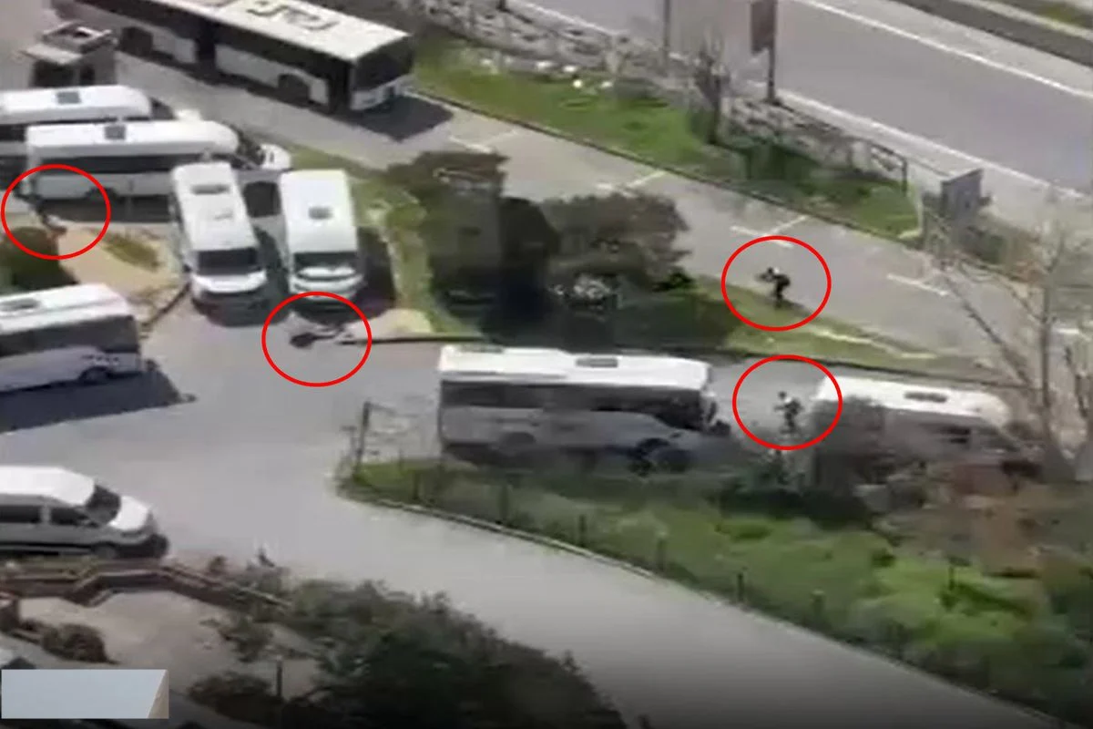 İstanbulda İsrail konsulluğunun yaxınlığında atışma baş verib, ölən və yaralanan var - FOTO