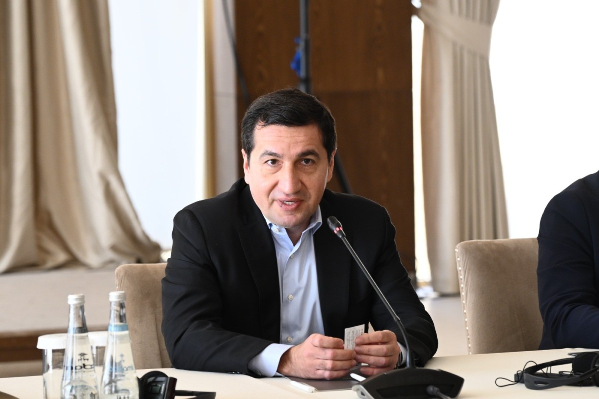 Hikmət Hacıyev Qəbələdə “Sülh Körpüsü” təşəbbüsü çərçivəsində Ermənistan nümayəndələri ilə görüşüb - FOTO