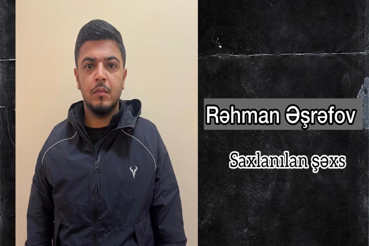 Qohumunun evindən 320 min manat oğurlayan şəxs həbs edildi