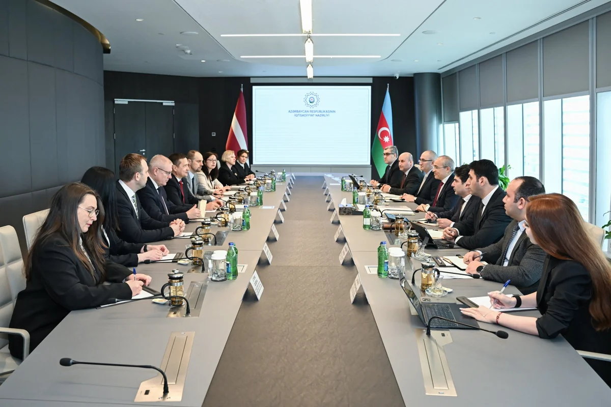 Azərbaycan Latviya ilə iqtisadi əlaqələrin perspektivlərini müzakirə edib