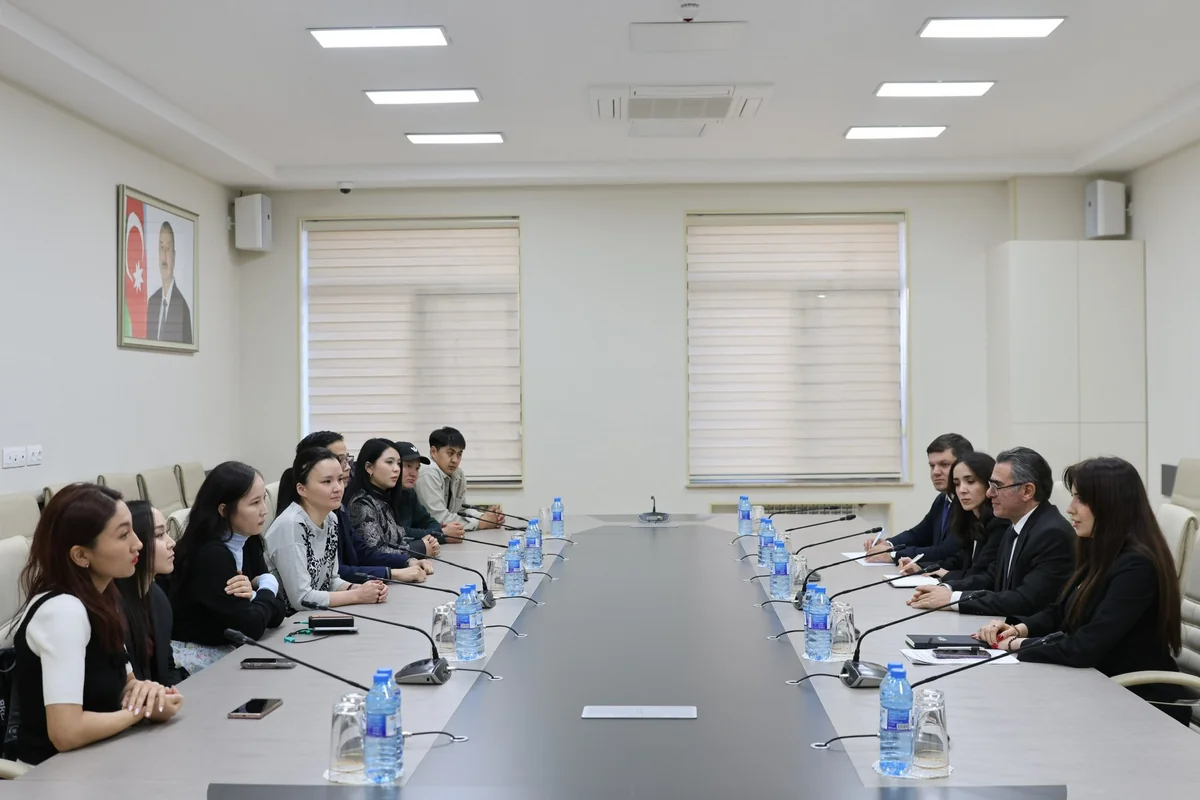 Medianın İnkişafı Agentliyində Monqolustan nümayəndə heyəti ilə görüş keçirilib - FOTO