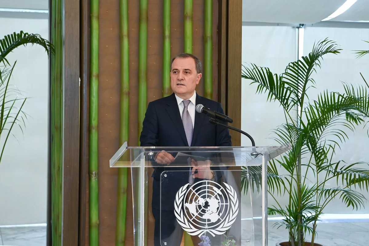 Ceyhun Bayramov BMT tədbirində Azərbaycanın çoxtərəfli əməkdaşlığa sadiqliyini bildirib