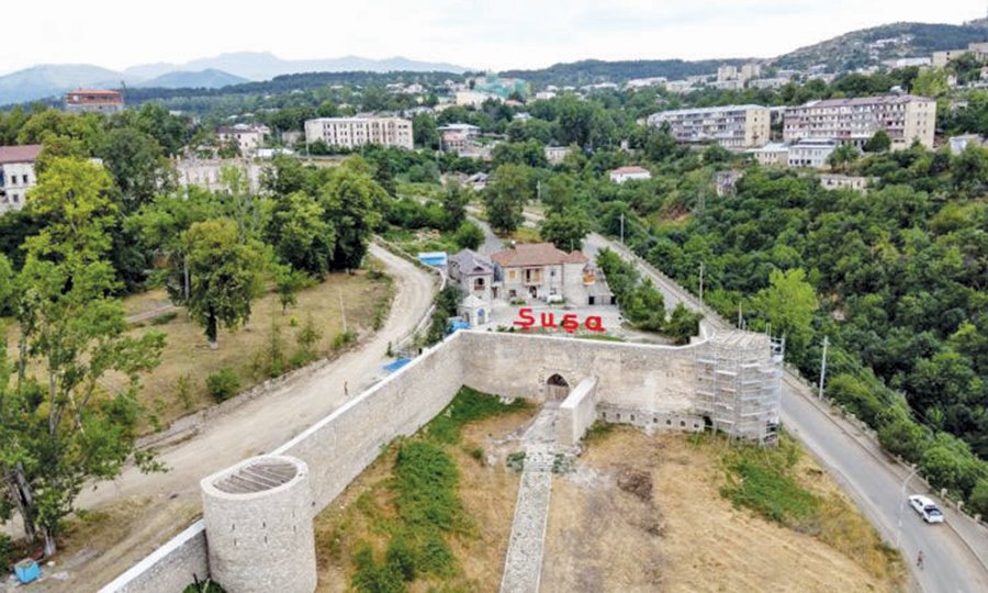 Şuşada yaşayış binalarının tikintisinə başlanılır