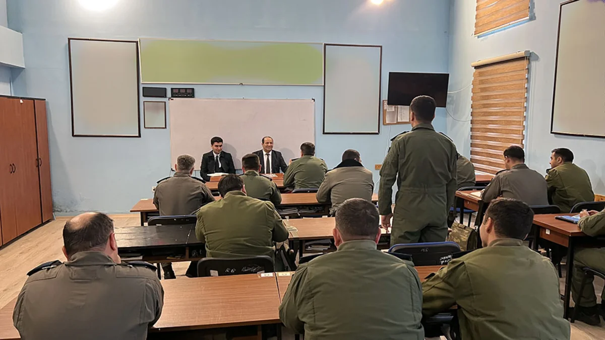 Ombudsman Aparatının nümayəndələri HHQ-nin hərbi hissəsində olublar - FOTO