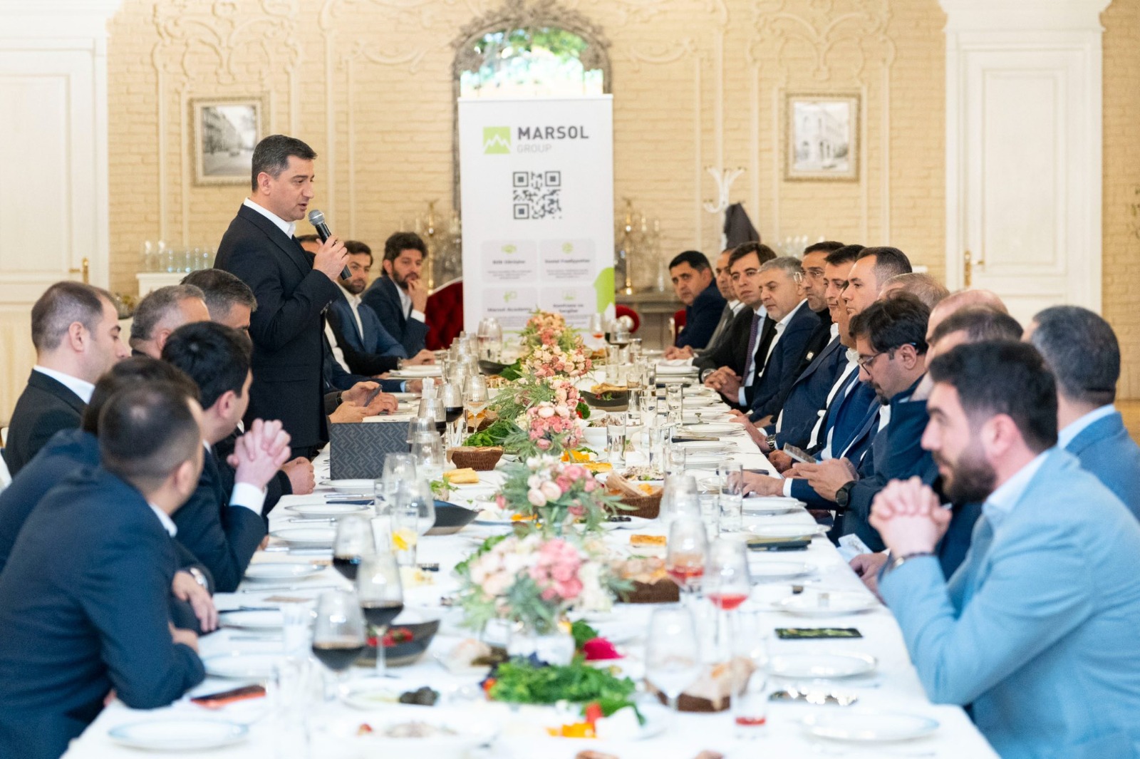Marsol Group-un təşkilatçılığı ilə 30-dan çox sahibkar işgüzar axşam ziyafətində bir araya gəlib - FOTO