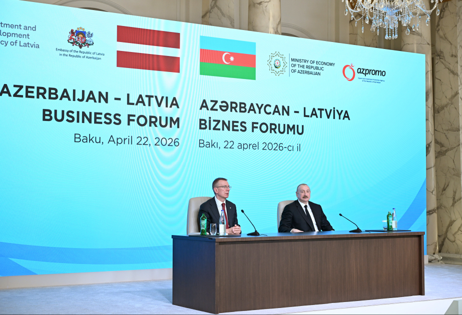 Prezident Edqars Rinkeviçs: Azərbaycan bir çox Avropa ölkəsi üçün strateji tərəfdaşdır