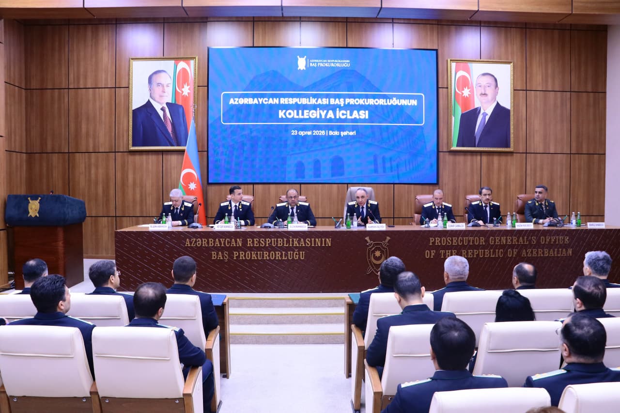 Baş Prokurorluqda Geniş Kollegiya iclası keçirilib - FOTO