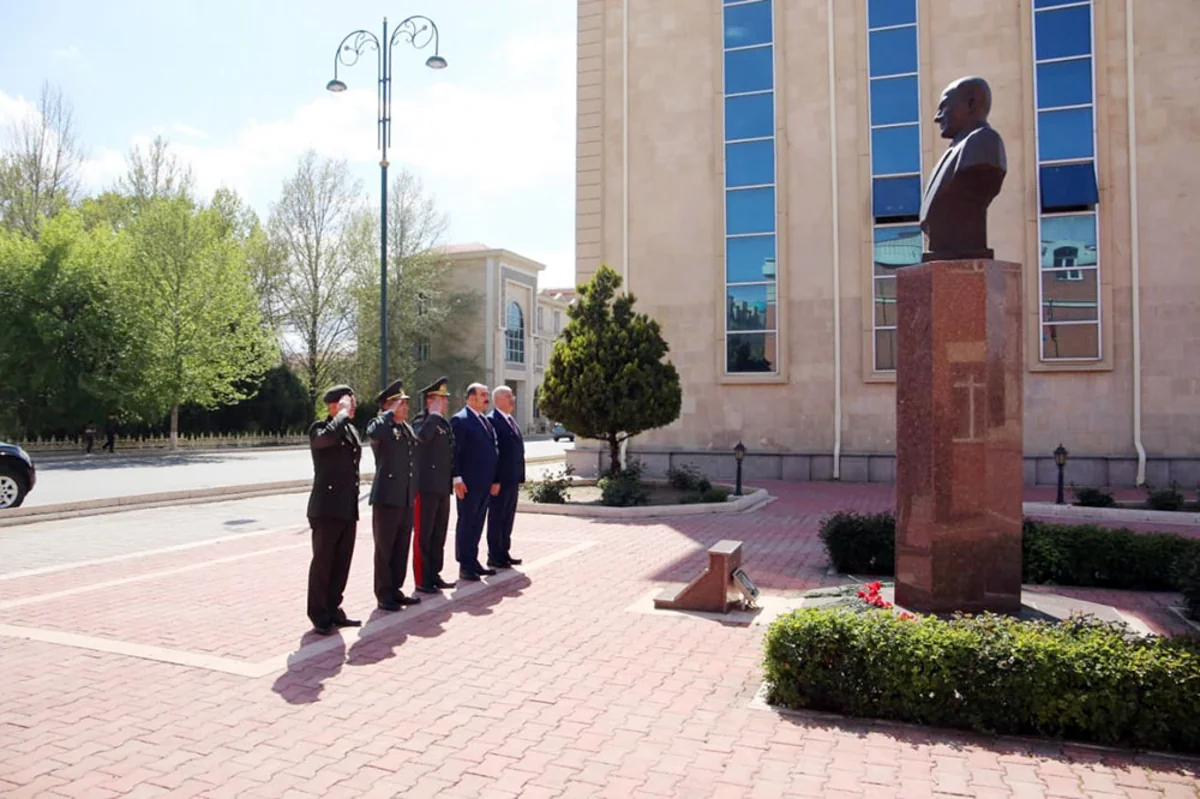 Türkiyə Milli Müdafiə Universitetinin nümayəndə heyəti Naxçıvanda olub - FOTO