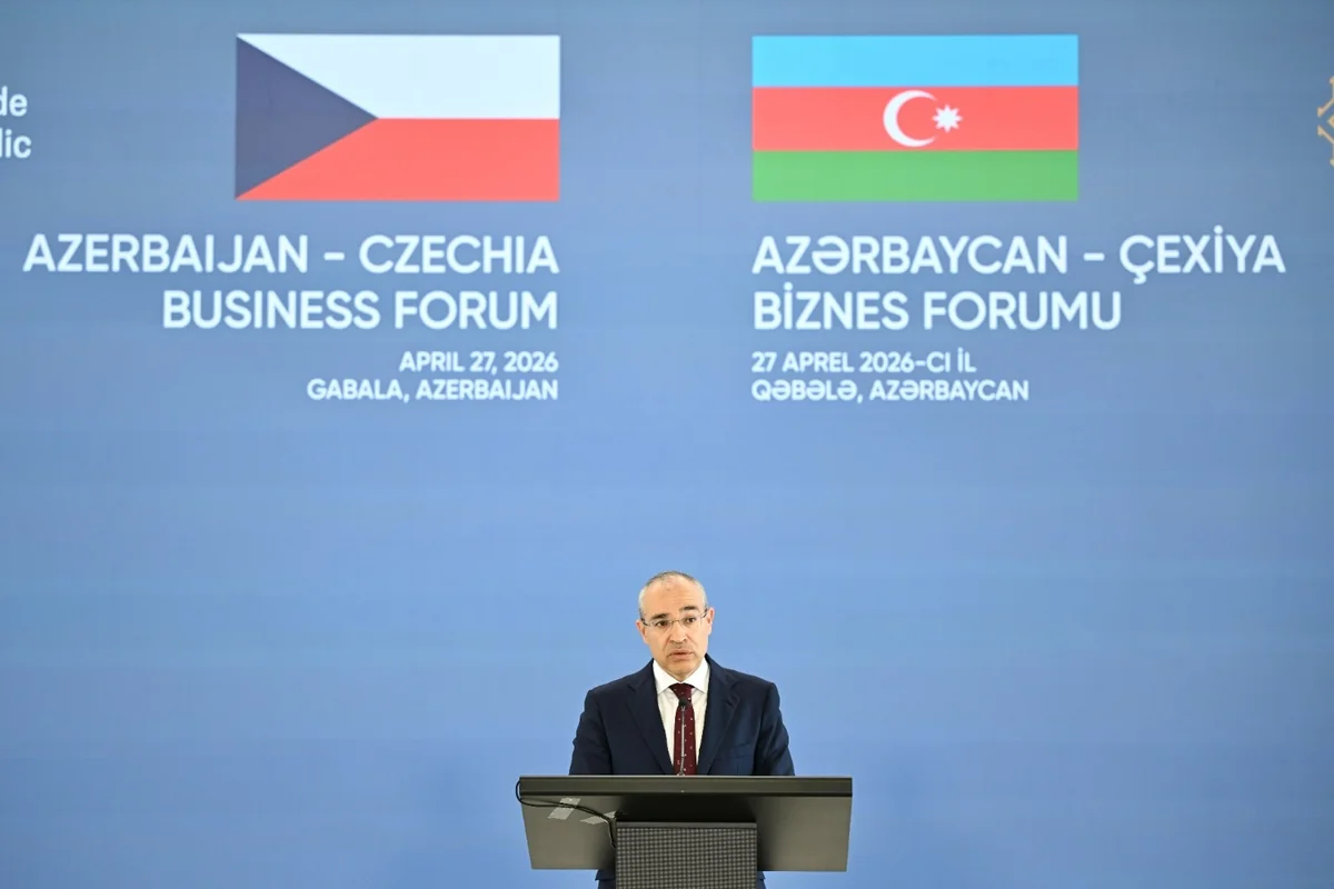 Mikayıl Cabbarov: "Çexiyanın enerji təhlükəsizliyinə mühüm töhfə veririk"