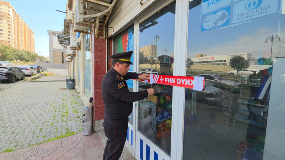 Bakıda ərzaq məhsullarının topdansatış mağazasının fəaliyyəti dayandırılıb - FOTO