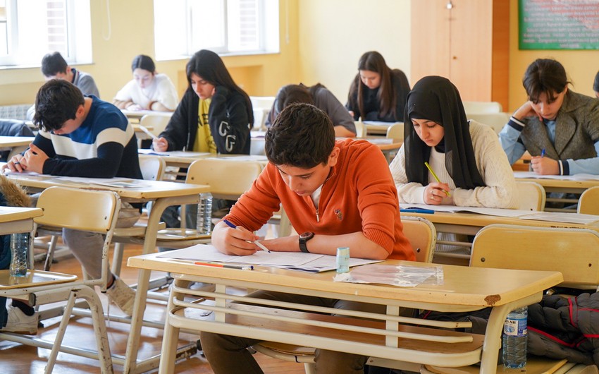 Aprelin 5-də keçirilmiş buraxılış imtahanının nəticələri elan olunub