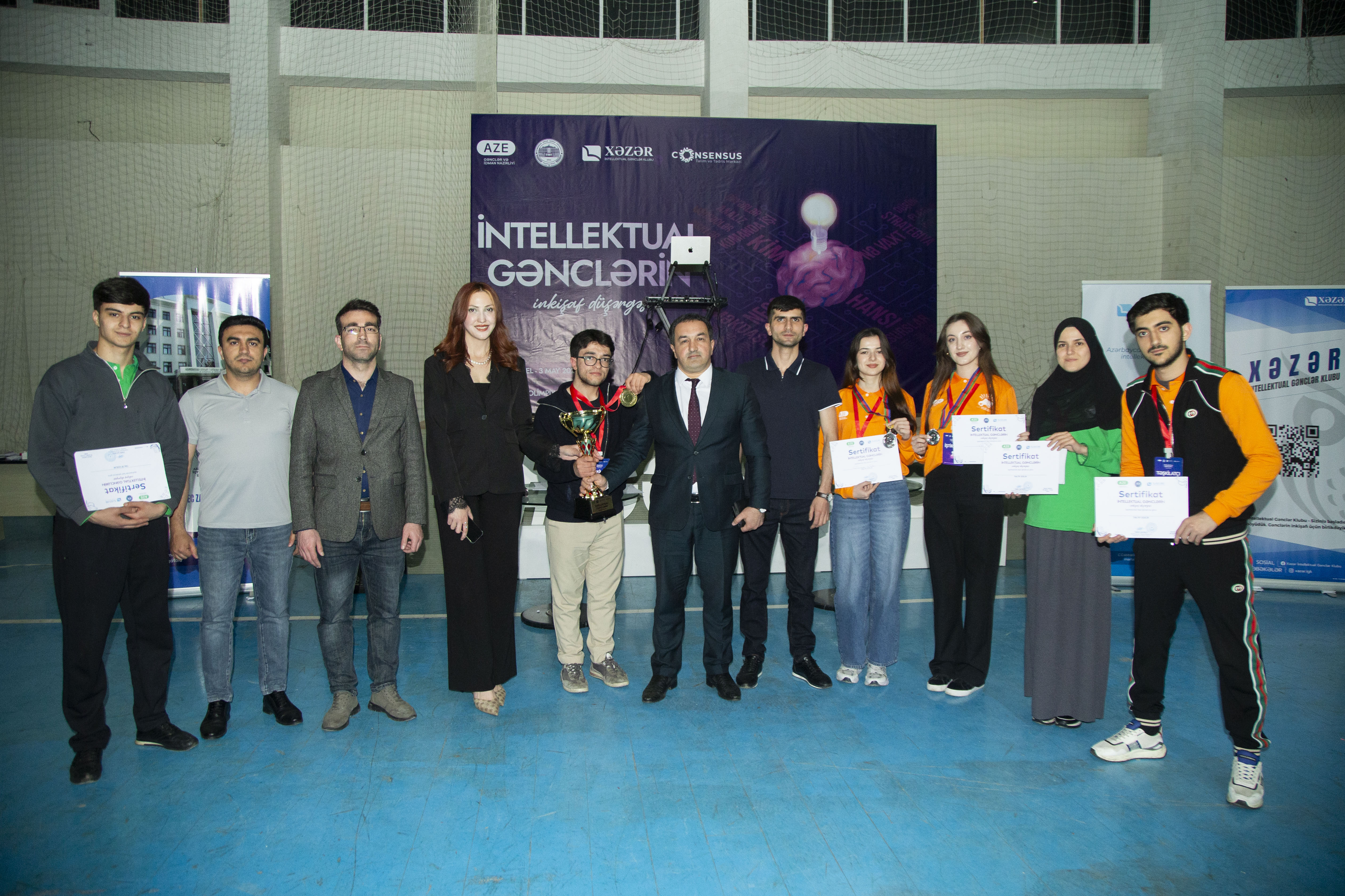 İntellektual Gənclərin İnkişaf Düşərgəsi uğurla yekunlaşdı - FOTO