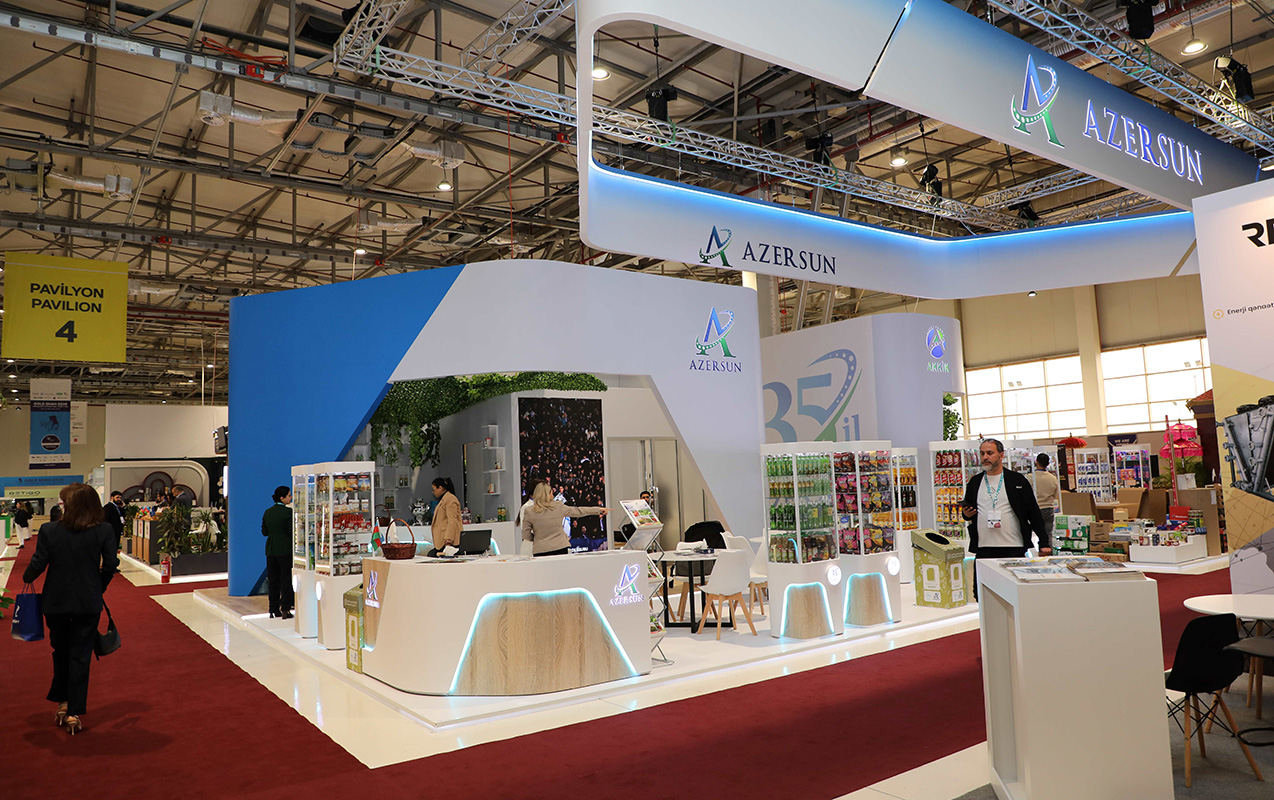 “Azərsun Holdinq” “Caspian Agro” və “InterFood Azerbaijan” sərgilərində iştirak edir - FOTO