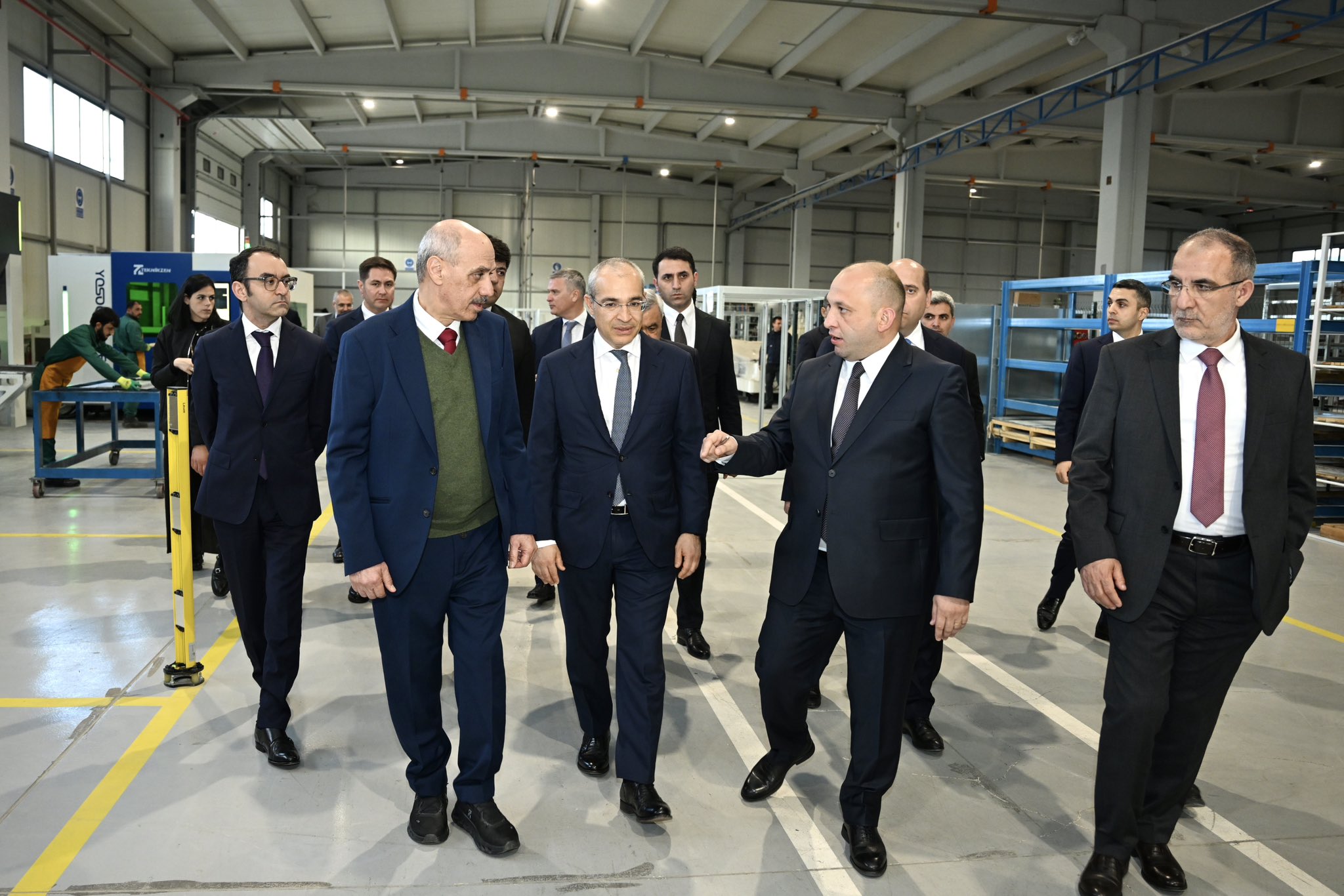 IsDB nümayəndələri Ağdam Sənaye Parkında olub