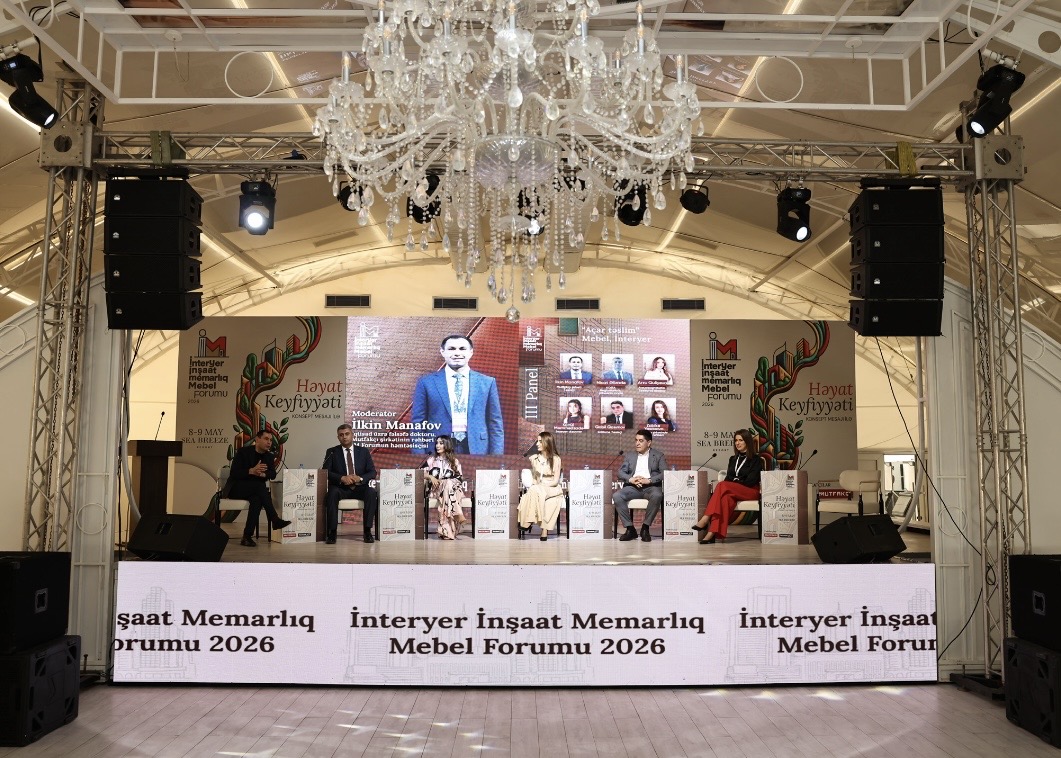 İnteryer İnşaat Memarlıq Mebel Forumu 2026 uğurla yekunlaşdı!