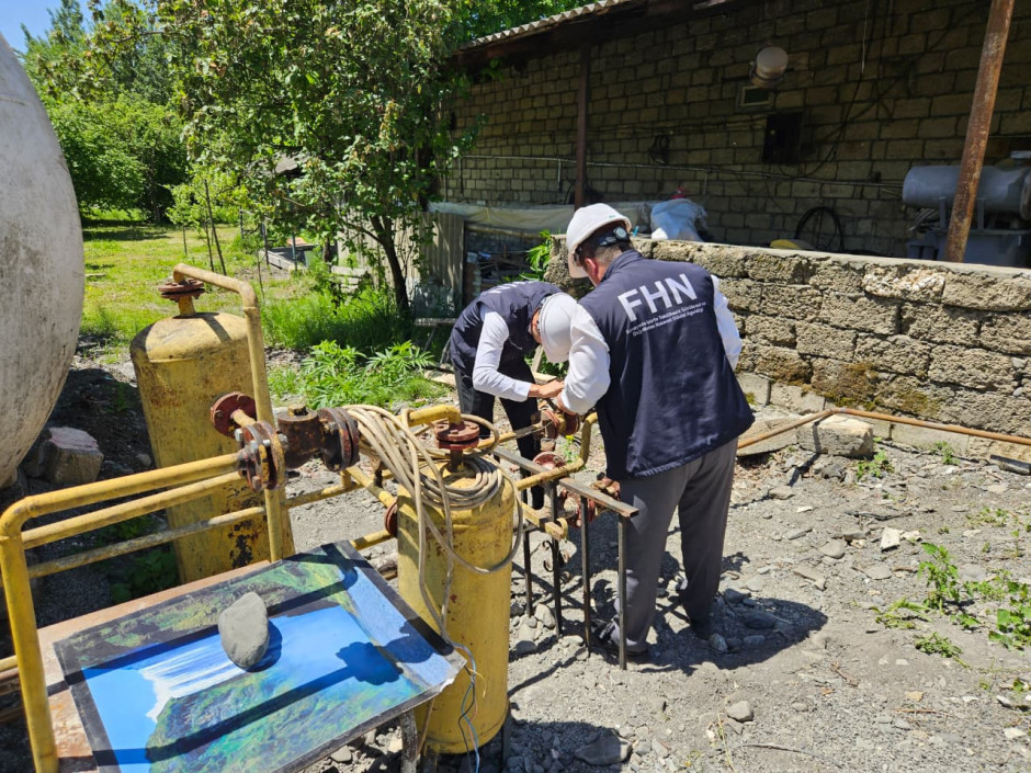 Qəbələdə maye qazdoldurma məntəqəsinin istismarı dayandırılıb - FOTO
