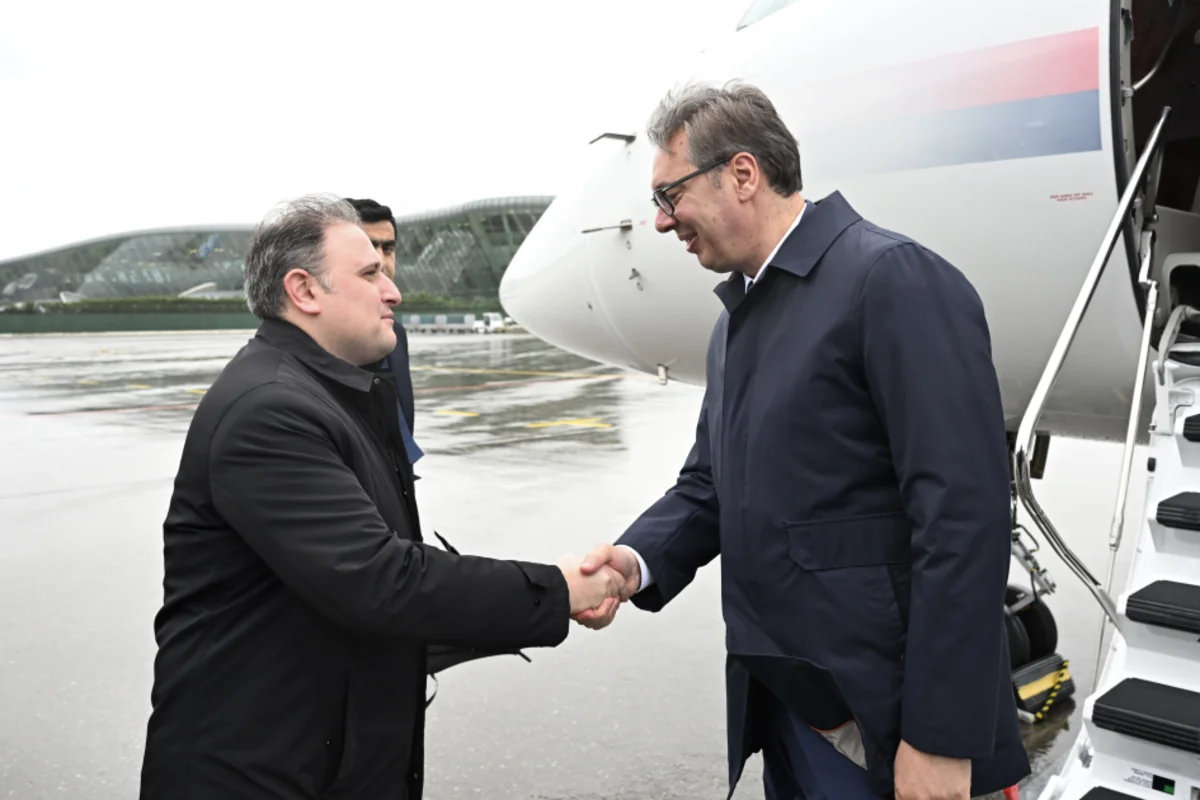 Serbiya Prezidenti Azərbaycana səfərə gəlib