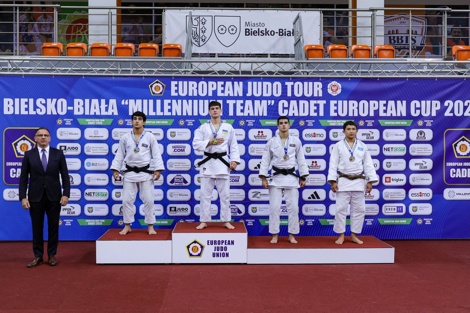 Azərbaycan cüdo millisi Avropa Kubokunda komanda hesabında birinci olub