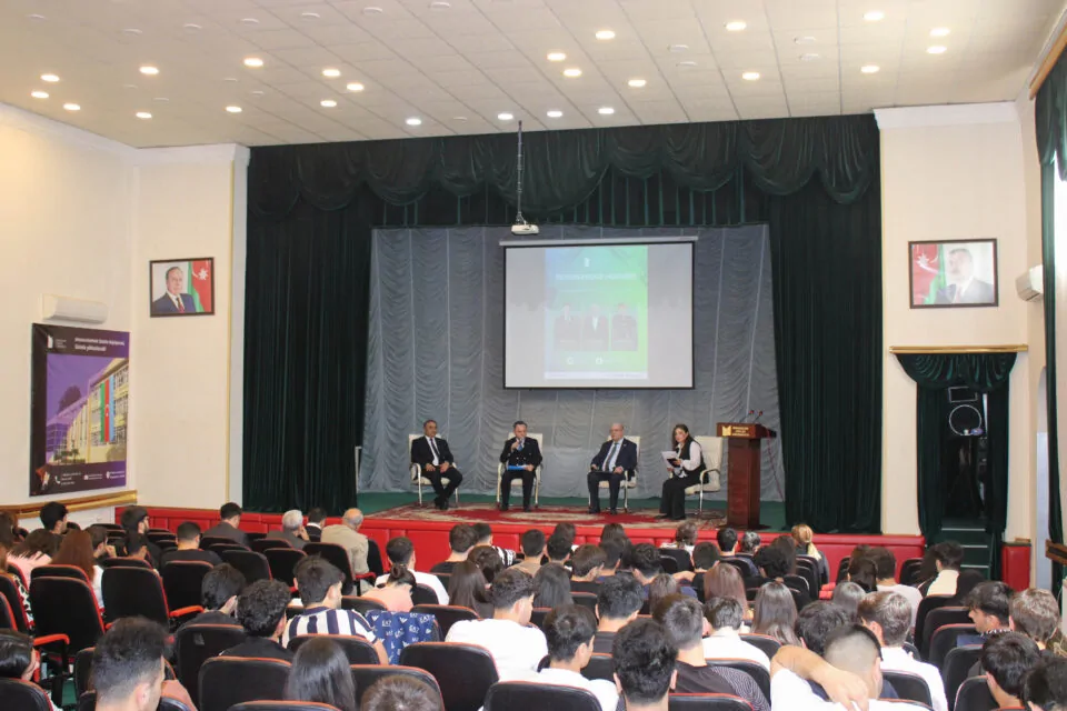 AQC rəhbərliyi Mingəçevir Dövlət Universitetində konfransda çıxış edib - FOTO