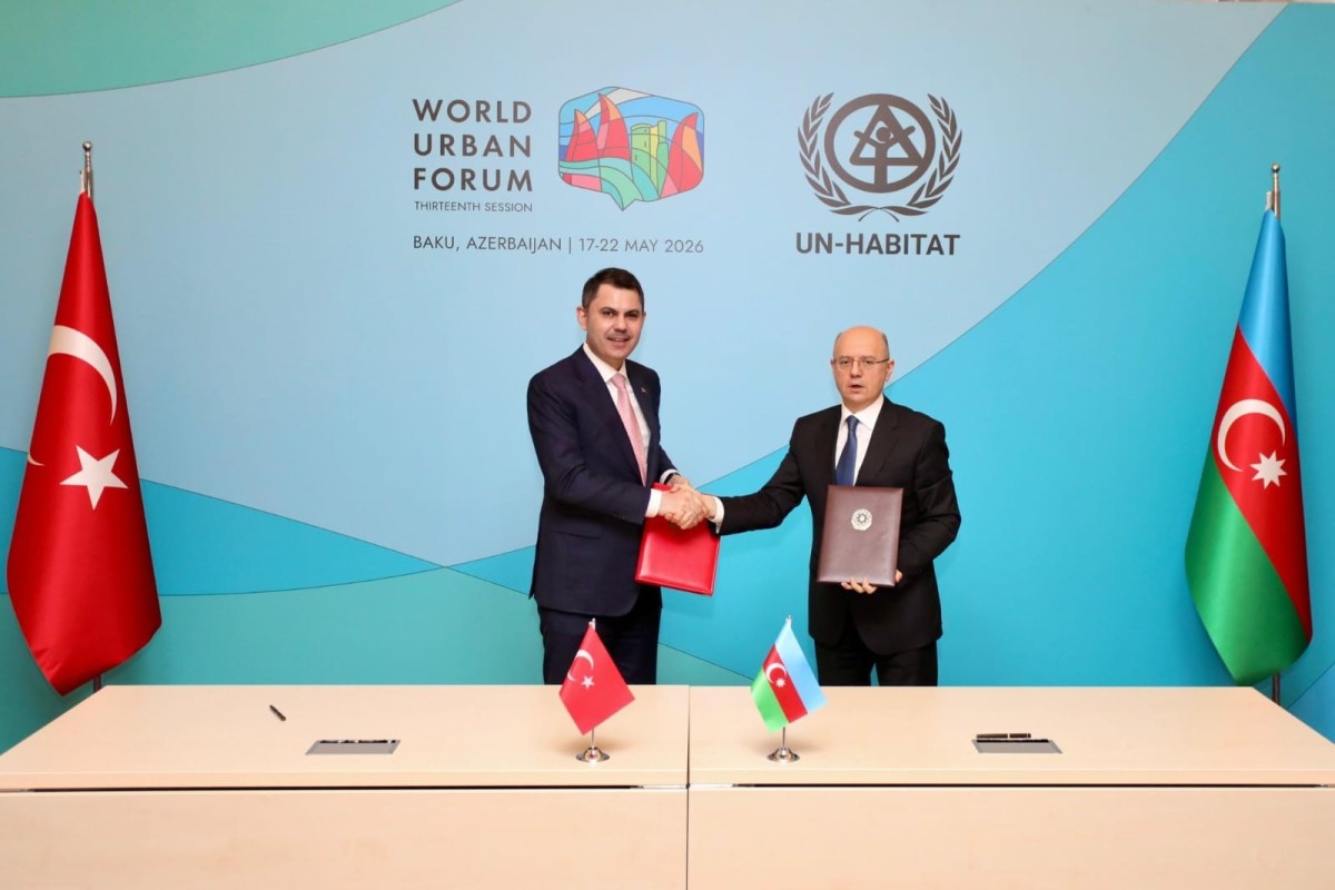 WUF13-də Azərbaycan və Türkiyə arasında binalarda enerji səmərəliliyi üzrə memorandum imzalanıb - YENİLƏNİB