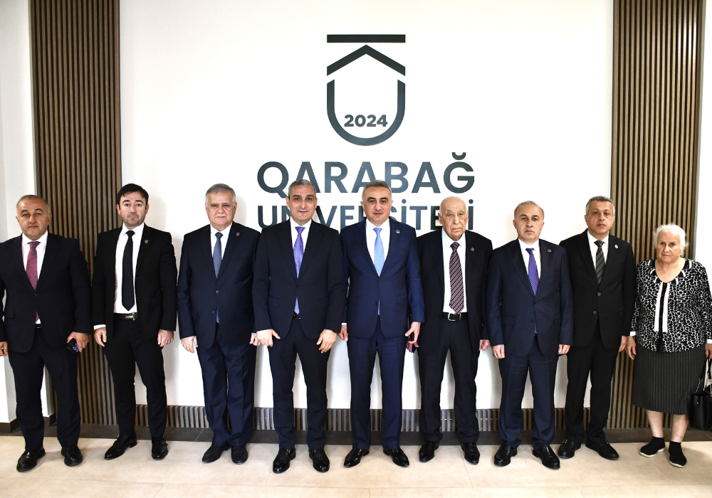 Vəkillər Kollegiyasının nümayəndə heyəti Qarabağ Universitetində olub - FOTO