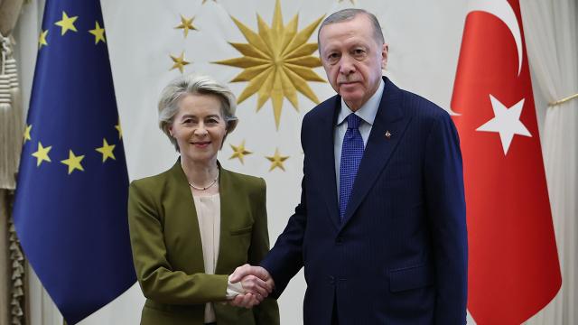 Ərdoğan Fon der Lyayenlə regional əməkdaşlığı müzakirə edib