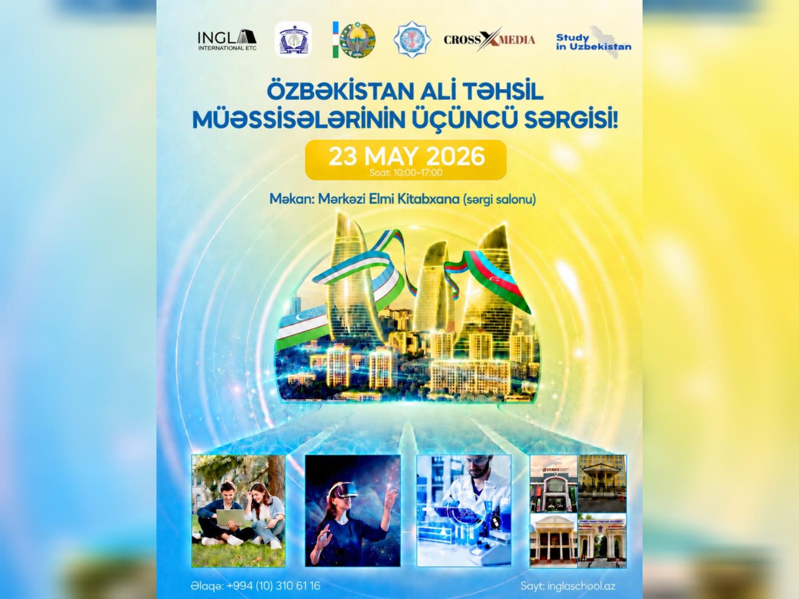 Özbəkistan universitetləri yenidən Bakıda toplaşacaq