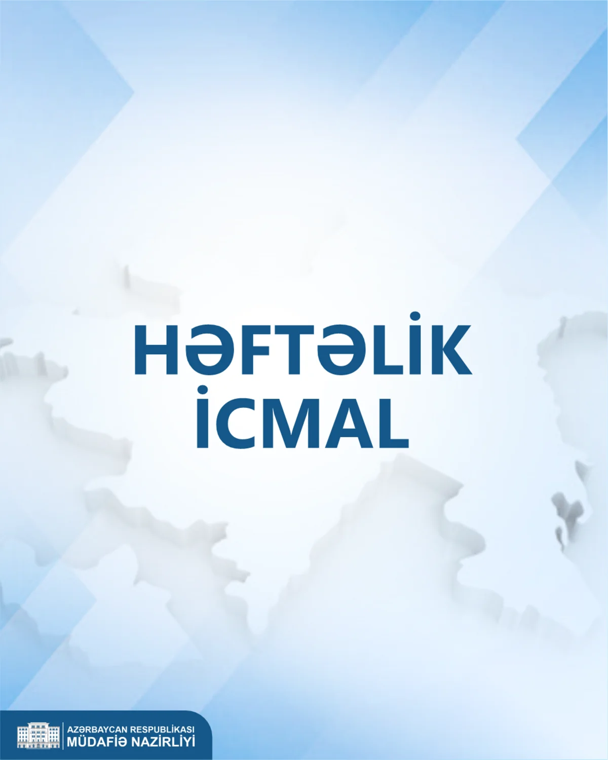 Müdafiə Nazirliyinin həftəlik icmalı yayımlanıb - VİDEO