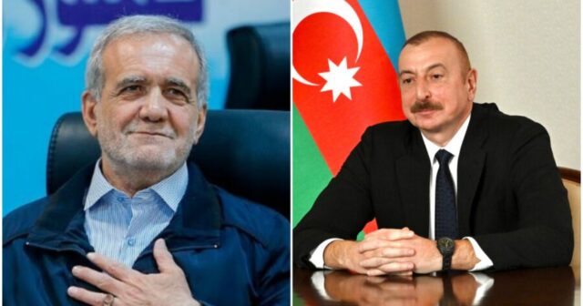 Məsud Pezeşkian Azərbaycanın göstərdiyi humanitar yardımlara görə İlham Əliyevə təşəkkür edib