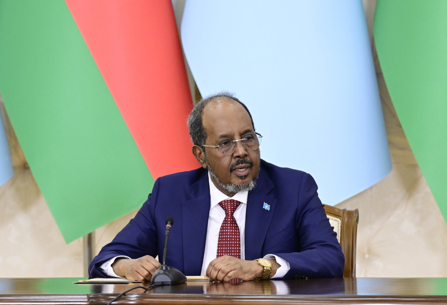 Somali Prezidenti İlham Əliyevi Müstəqillik Günü münasibətilə təbrik edib