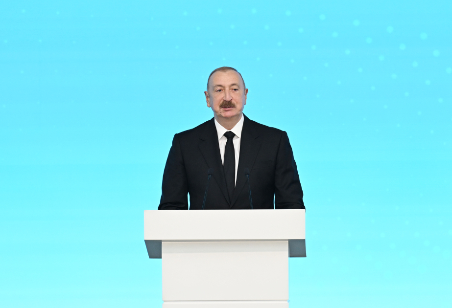 Prezident: Xəzər Neft və Qaz Sərgisi müasir Azərbaycanın enerji inkişafının təməlini qoydu