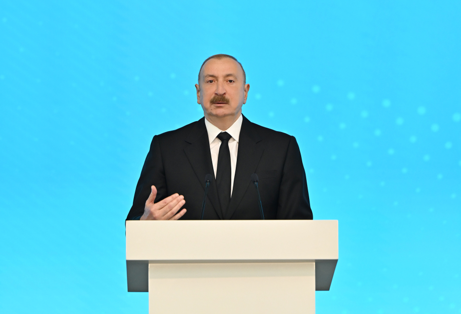 Prezident: Bu gün tərəfdaşlarımızla enerji kabelləri ilə bağlı sıx əməkdaşlıq edirik