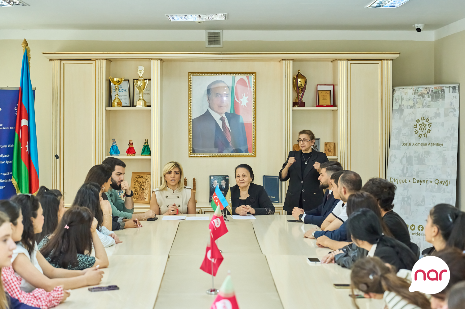 “Nar” “JestPlus” tətbiqi üzrə maarifləndirici görüş keçirib - FOTO - Foto 2