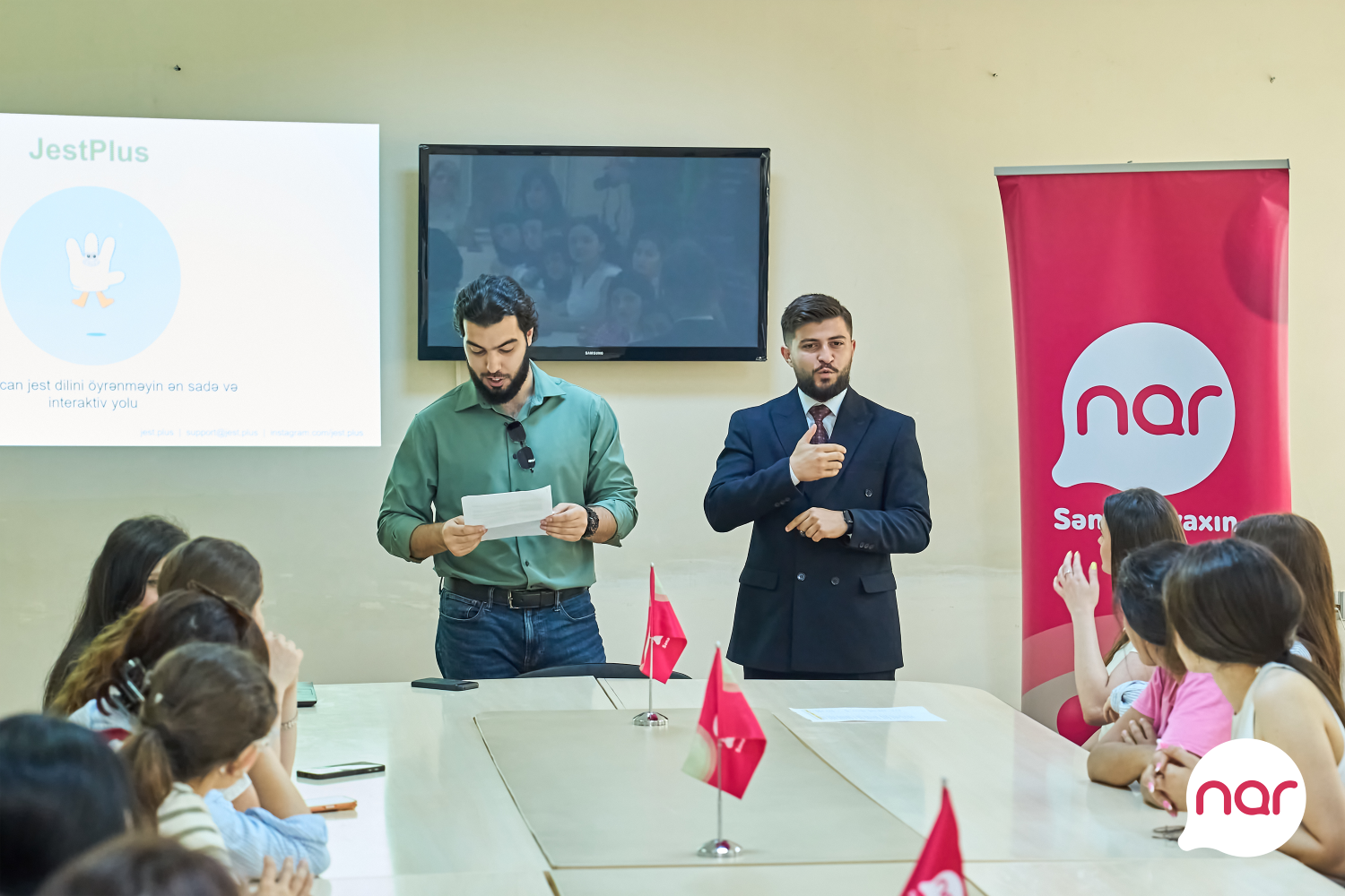 “Nar” “JestPlus” tətbiqi üzrə maarifləndirici görüş keçirib - FOTO - Foto 3
