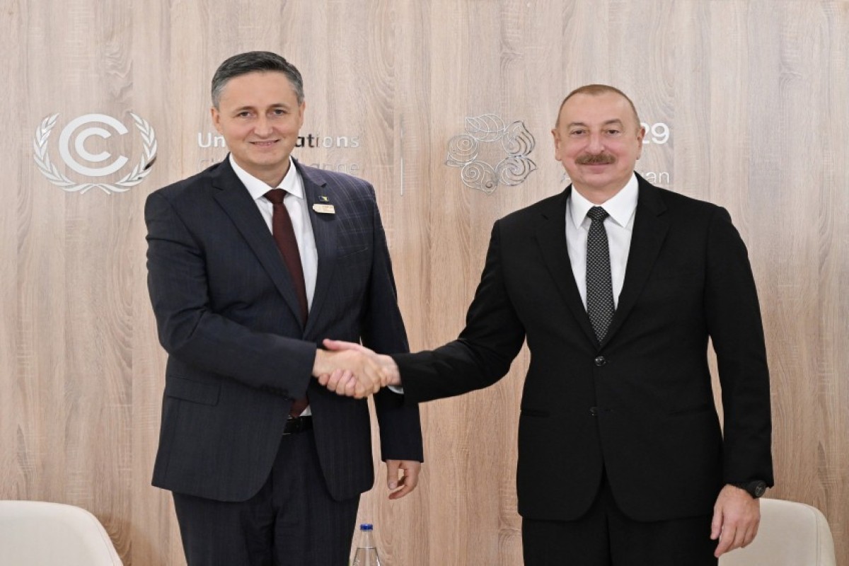 Denis Beçiroviç Prezident İlham Əliyevi təbrik edib