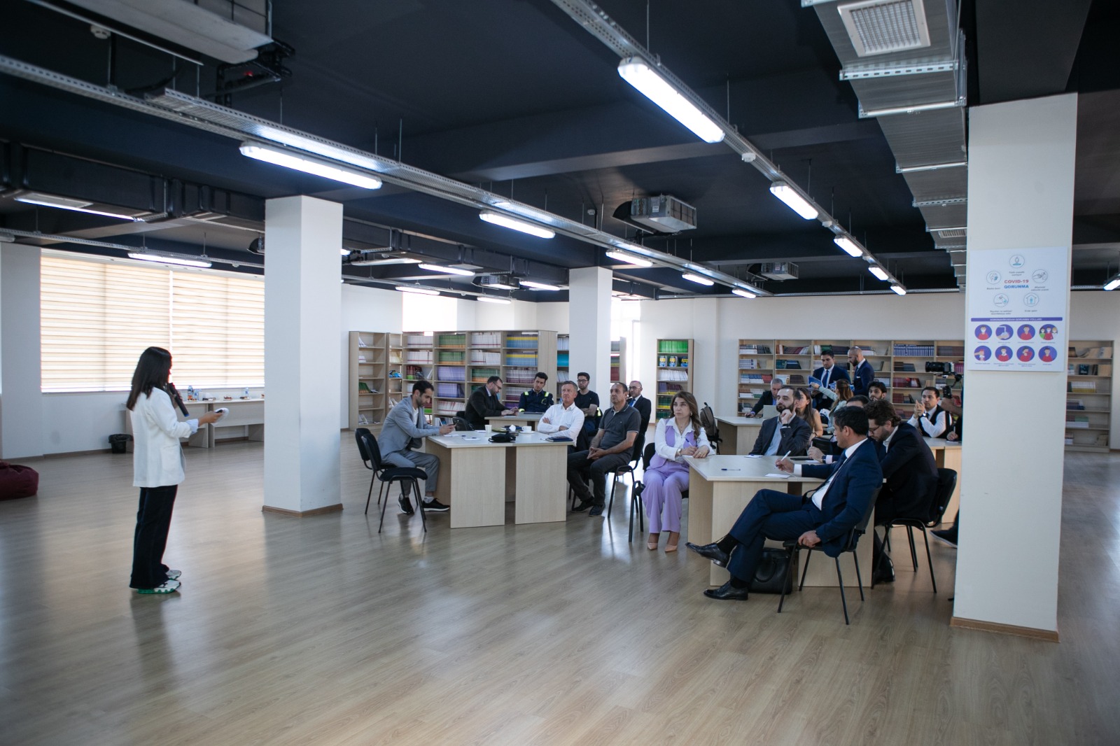 Sumqayıt Sənaye Parkında “Sənaye Klasterlərinə Keçid” təşəbbüsünə dair vörkşop keçirilib - FOTO