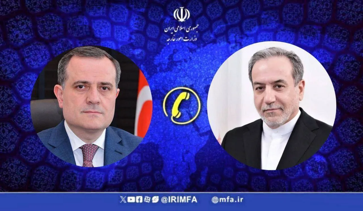 Abbas Əraqçi ilə Ceyhun Bayramov Yaxın Şərqdəki gərginnliyi müzakirə ediblər