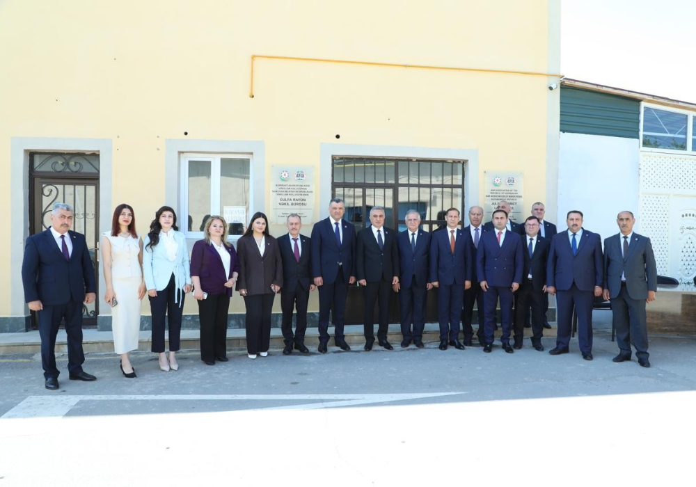 Anar Bağırov Culfa rayon Vəkil Bürosunun açılış mərasimində iştirak edib - FOTO