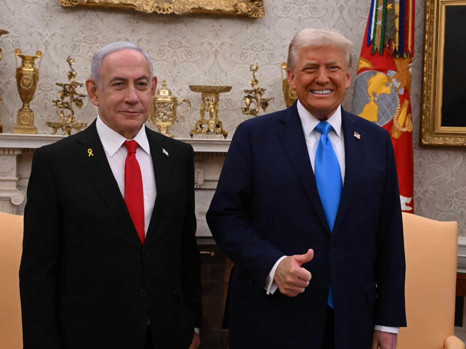 Tramp və Netanyahu yenidən telefon danışığı aparıblar