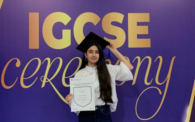 9-cu sinif şagirdindən uğurlu nəticə - FOTO