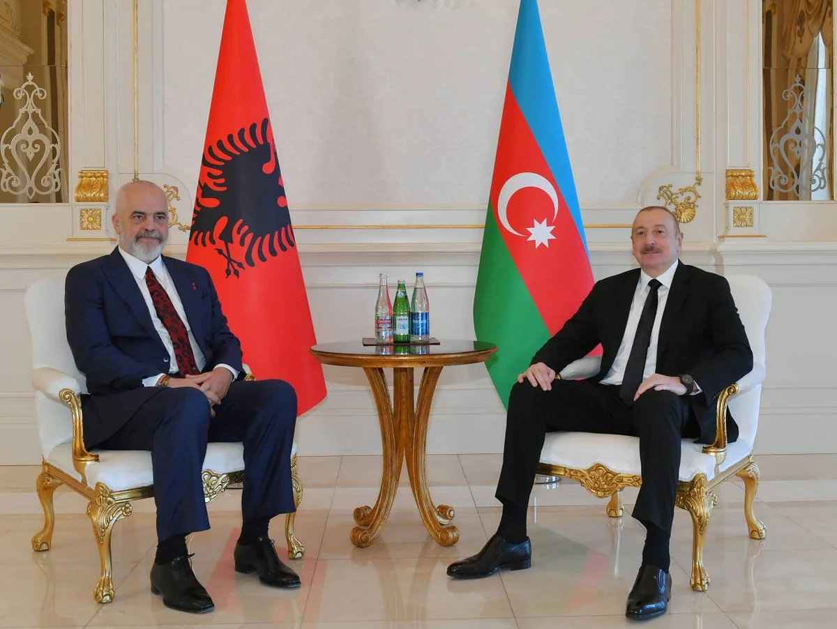Albaniyanın Baş naziri Edi Rama Azərbaycan Prezidentini təbrik edib