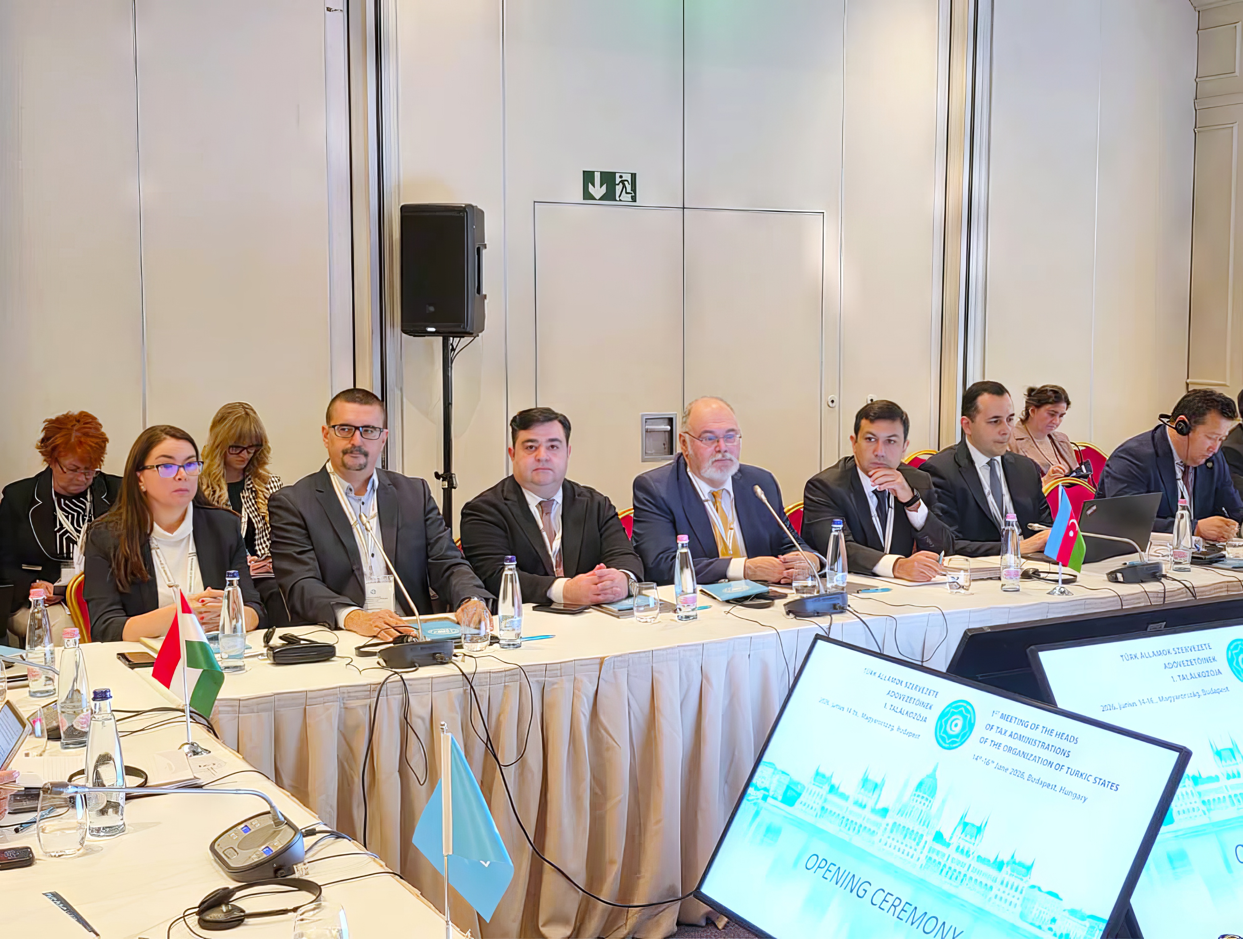 DVX rəisi TDT Vergi Administrasiyaları rəhbərlərinin ilk görüşündə iştirak edib - FOTO - Foto 3