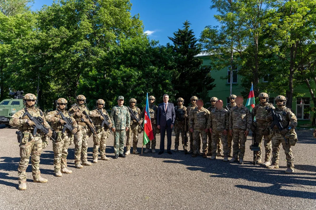Azərbaycan hərbçiləri "Qafqaz Qartalı - 2026" təlimində iştirak edirlər - FOTO