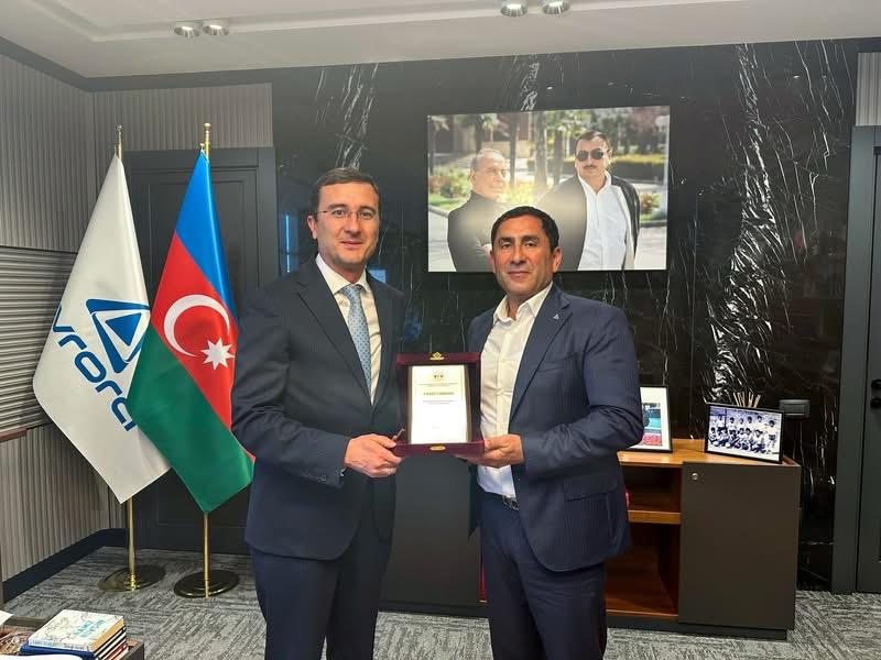 ASK sahibkarlıq mühitinə göstərdiyi dəstəyə görə “Avrora Group”u təltif edib - FOTO