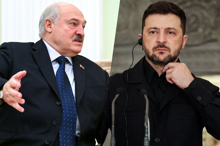 Zelenski Belarusdan sərhəddəki texnikanı geri çəkməyi tələb edib