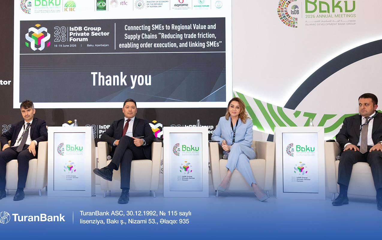 “TuranBank”ın İdarə Heyətinin sədri - IsDB-nin illik toplantılarında çıxış etdi - FOTO